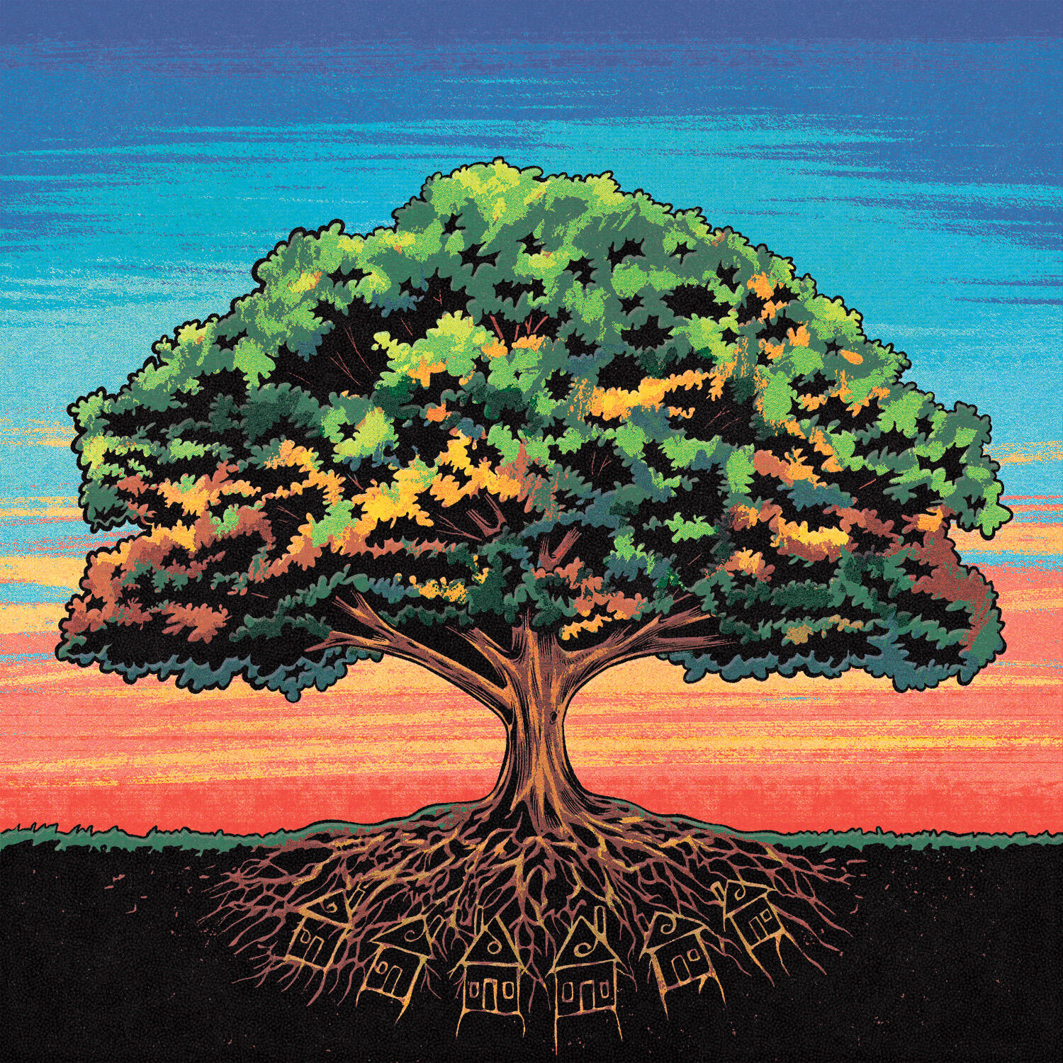 cover illustration for The Intermediary magazine, for the article ‘How Later Life Lending Is Growing into the Mortgage Mainstream'.